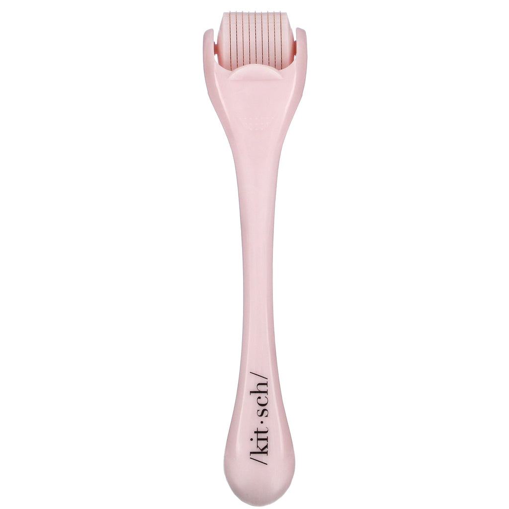 Kitsch, Micro Derma Facial Roller, Blush, 1 Roller