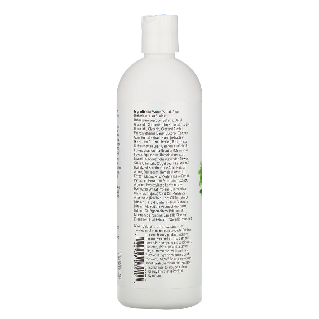 Now Foods, Solutions, Herbal Revival Shampoo, 16 fl oz (473 ml)