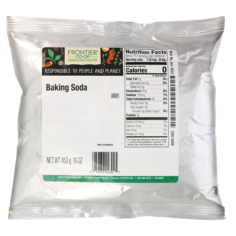 Frontier Natural Products, Baking Soda, 16 oz (453 g)