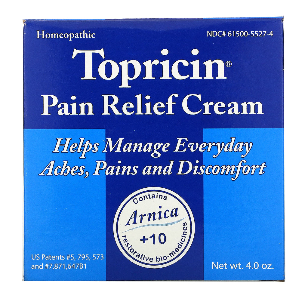 Topricin, Pain Relief Cream, 4.0 oz