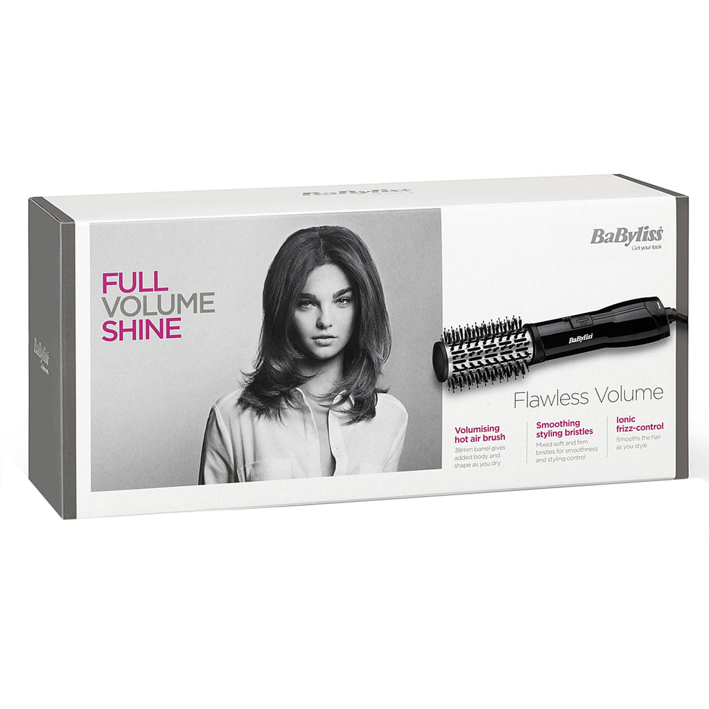 Babyliss Hot Air Brush | 38mm | Ionic | 500W | Mixed Bristl