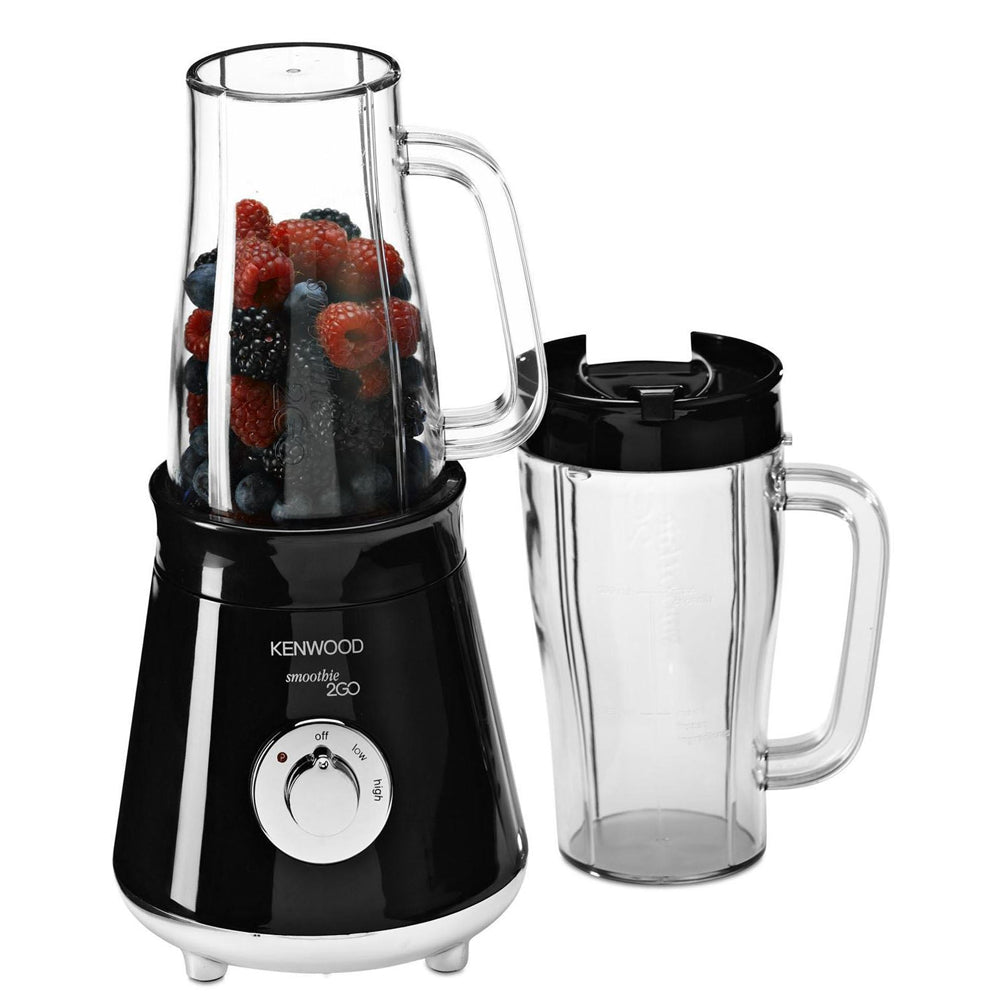 Kenwood Smoothie 2GO | 300w 2x0.5L | 300w 2Speed |Blk