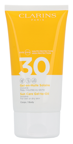 Clarins Invisible Sun Care Gel-To-Oil Body SPF30 150 ml