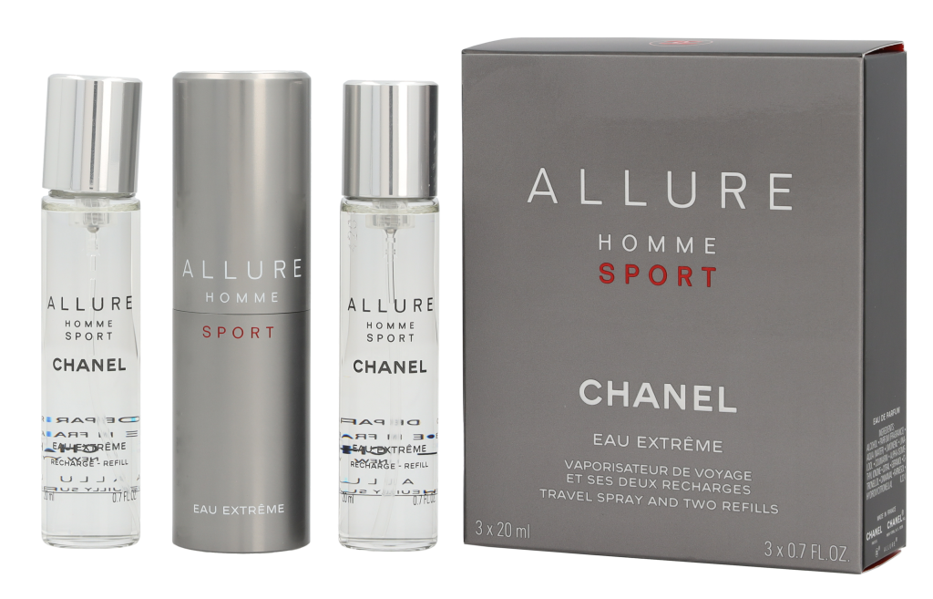 Chanel Allure Homme Sport Eau Extreme Gavesæt 60 ml