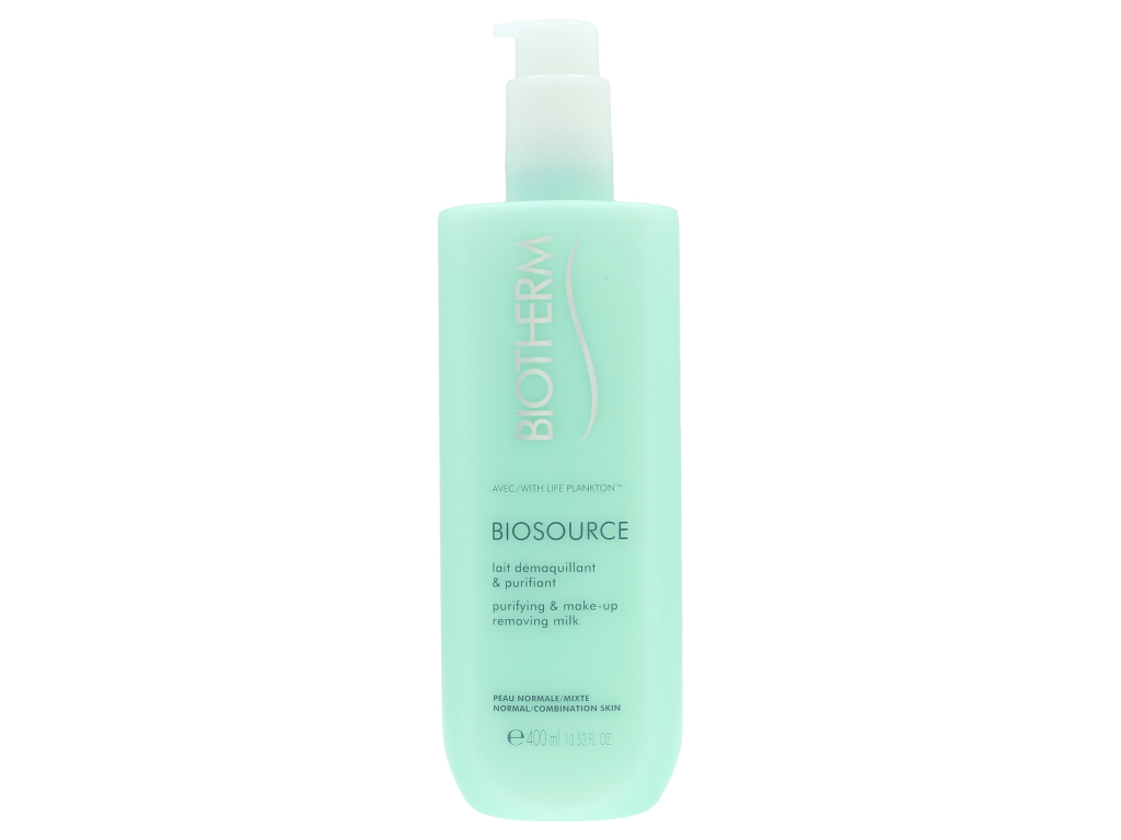 Biotherm Biosource Purifying &amp; Makeup Removing Milk 400 ml