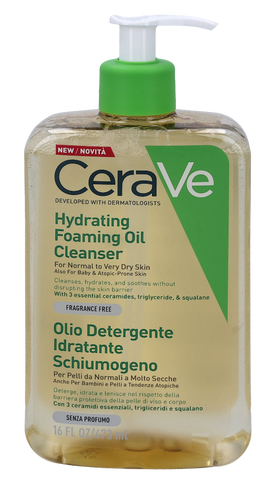 CeraVe Hydrating Foaming Oil Cleanser 473 ml