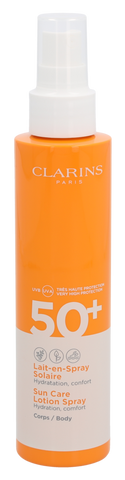 Clarins Loción Solar Spray Corporal SPF50+ 150 ml