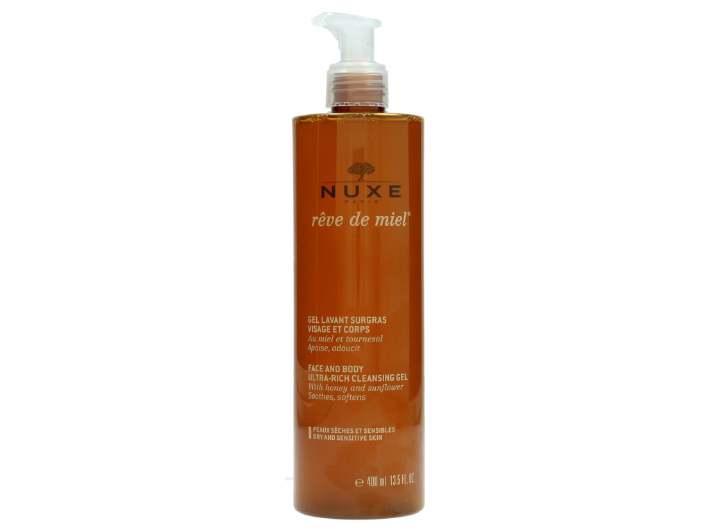 Nuxe Reve De Miel Face And Body Ultra-Rich Cleansing Gel 400 ml