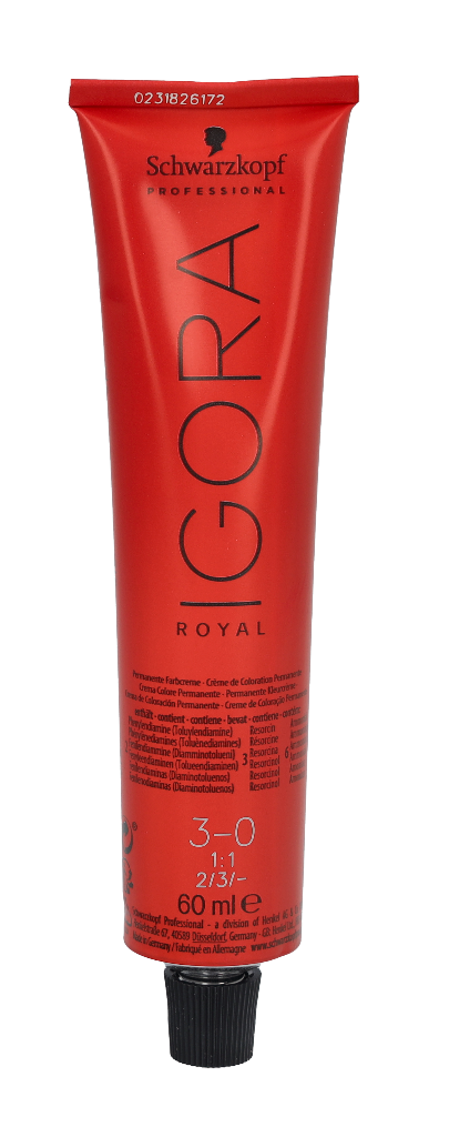 Igora Royal Coloración Permanente en Crema 60 ml
