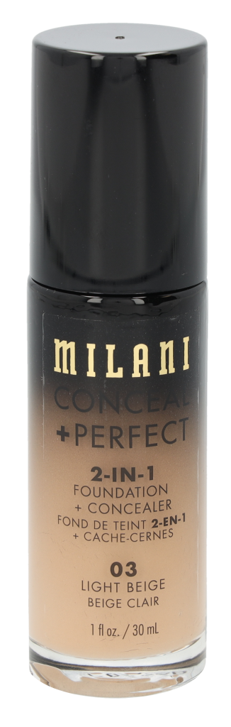 Milani Conceal + Perfect Base de Maquillaje 2 en 1 + Corrector 30 ml