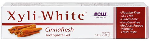 NOW Foods, XyliWhite, Cinnafresh Toothpaste Gel - 181g