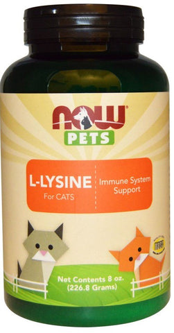 NOW Foods, Pets, L-Lysine for Cats - 226g