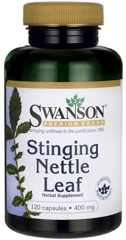 Swanson, Stinging Nettle Leaf, 400mg - 120 caps