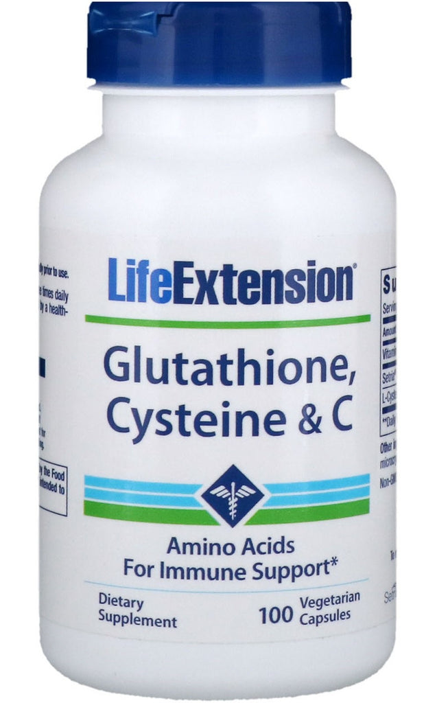 Life Extension, Glutathione, Cysteine & C - 100 vcaps