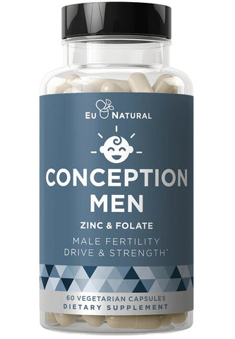 Eu Natural, Conception Men Zinc & Folate - 60 vcaps