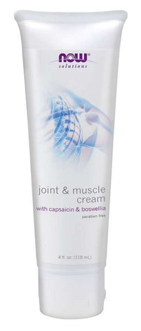 NOW Foods, Joint & Muscle Cream - 118 ml.