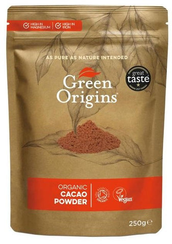 Green Origins, Organic Cacao Powder - 250g