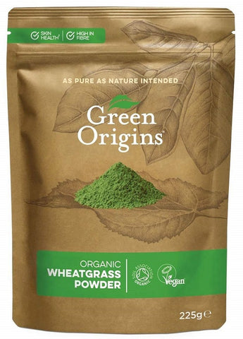 Green Origins, Organic Wheatgrass Powder - 225g
