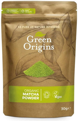 Green Origins, Organic Matcha Green Tea Powder - 30g
