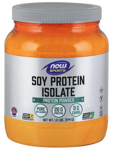 NOW Foods, Soy Protein Isolate, Unflavored - 907g