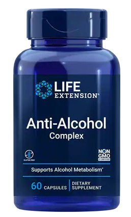 Life Extension, Anti-Alcohol Complex - 60 caps
