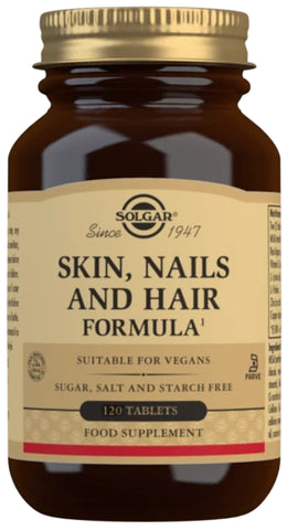 Solgar, Skin, Nails and Hair Formula - 120 tabs