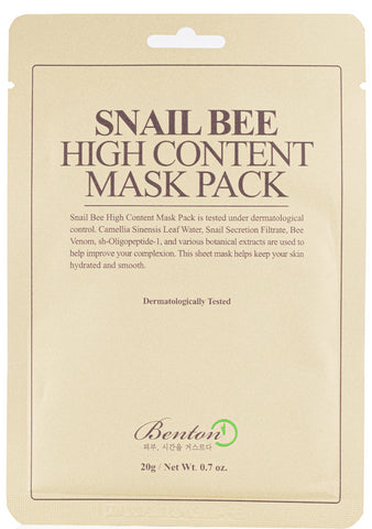 SNAIL BEE HIGH CONTENT MASK 20g